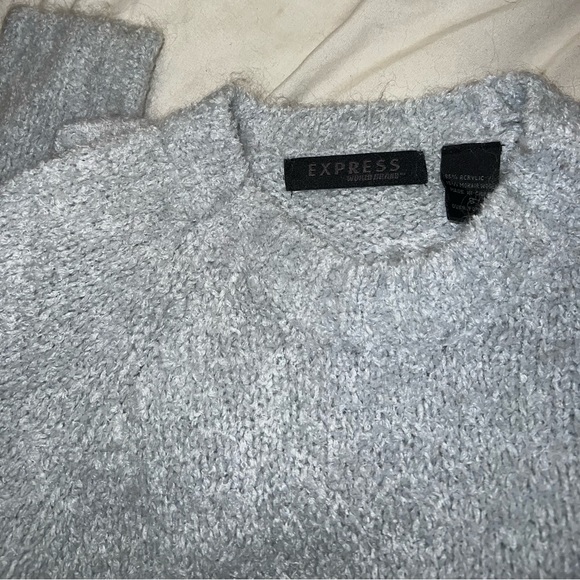 Express Silver Sweater 🤍 - Picture 2 of 4